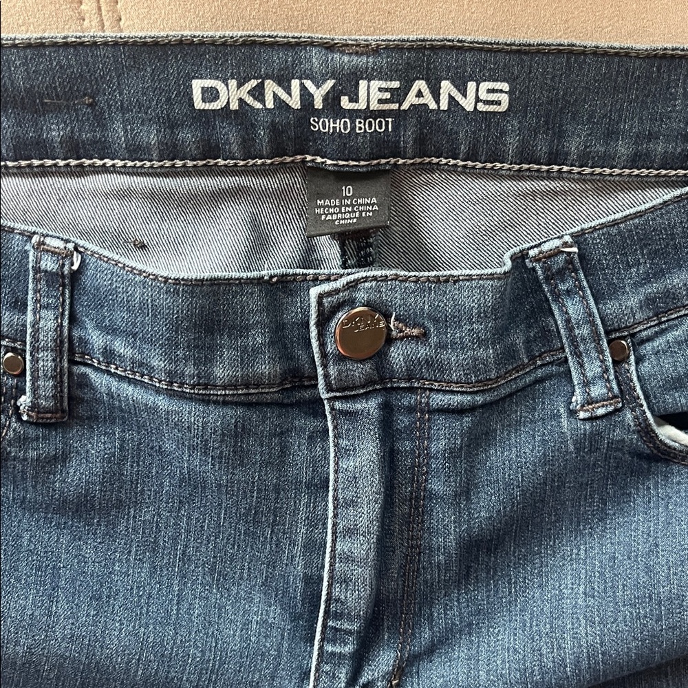 DKNY Jeans Soho Boot in Classic Blue